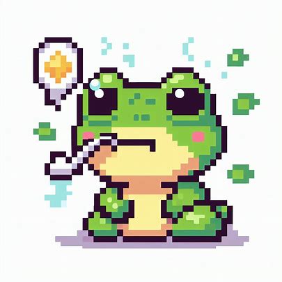 sick frog